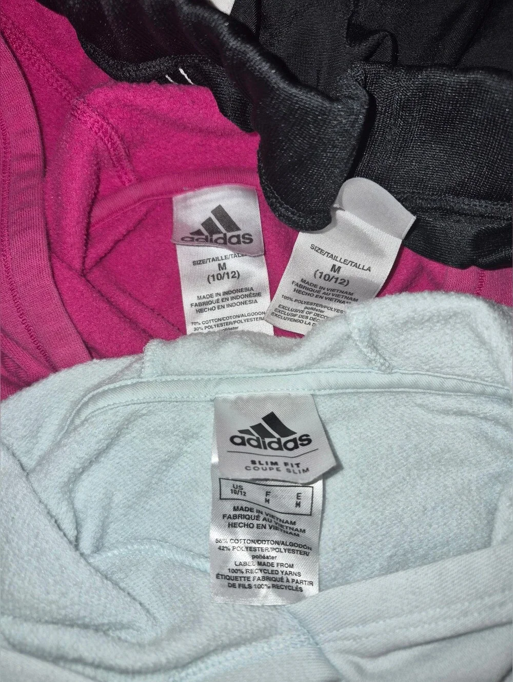 Adidas Bundle- girls medium (10/12)